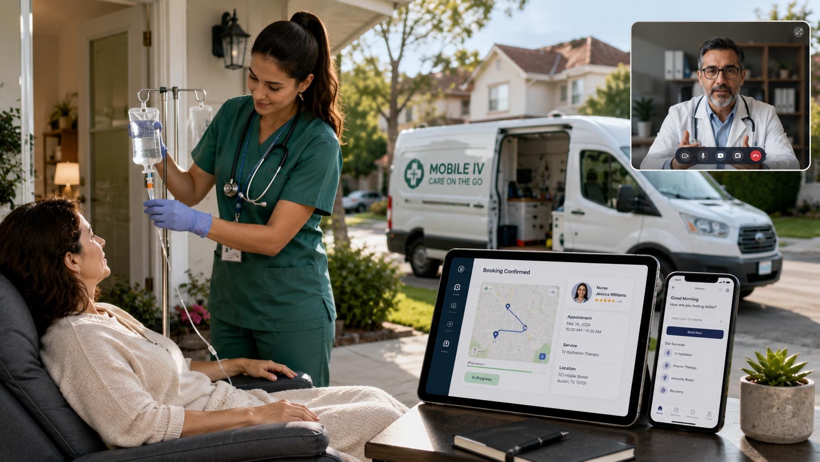 Building Telemedicine – A Comprehensive Mobile IV Platform