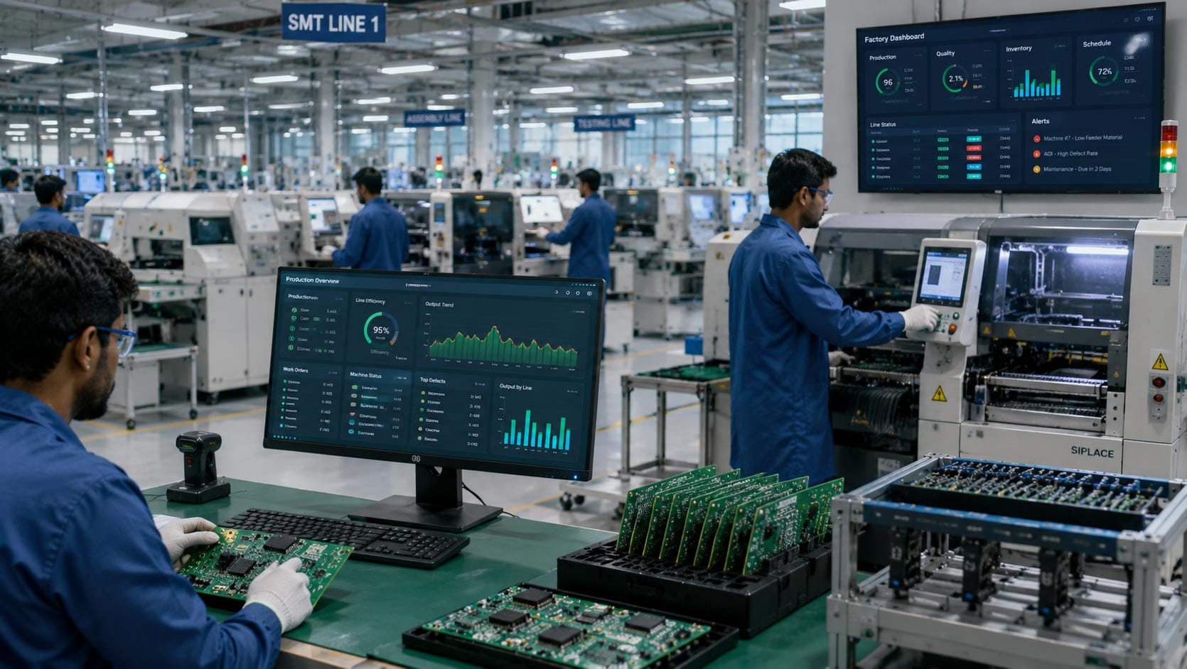 Transforming Operations for an Electronics Contract Manufacturing Company