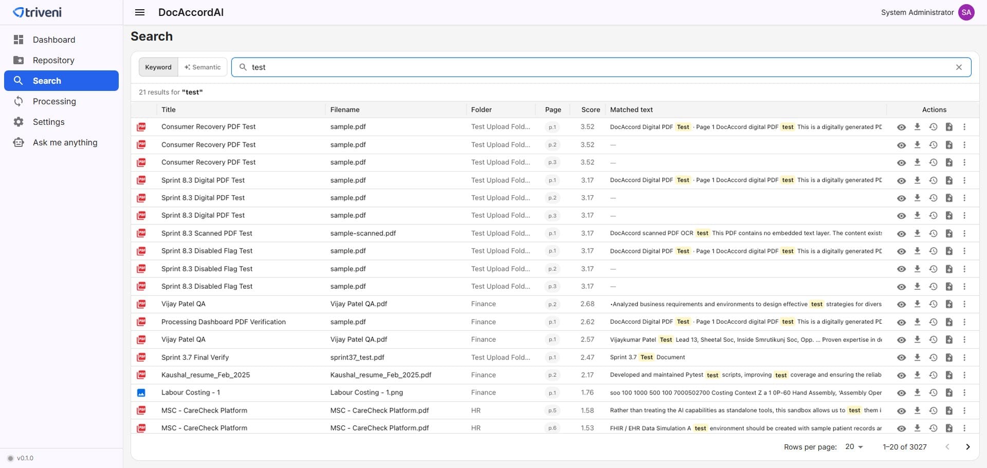 keyword_search DocAccordAI Keyword Search
